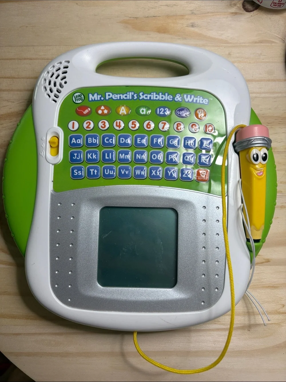 LeapFrog Mr. Pencil's Scribble & Write Learning Tablet - Green/White